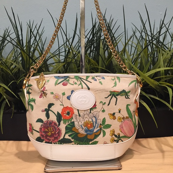 SOLD  Gucci Flora Floral Iconic Bag - Picture 3 of 8